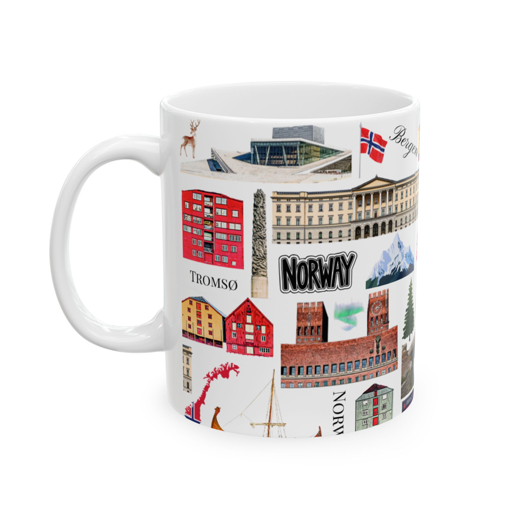 Norway Pattern Coffee mug
