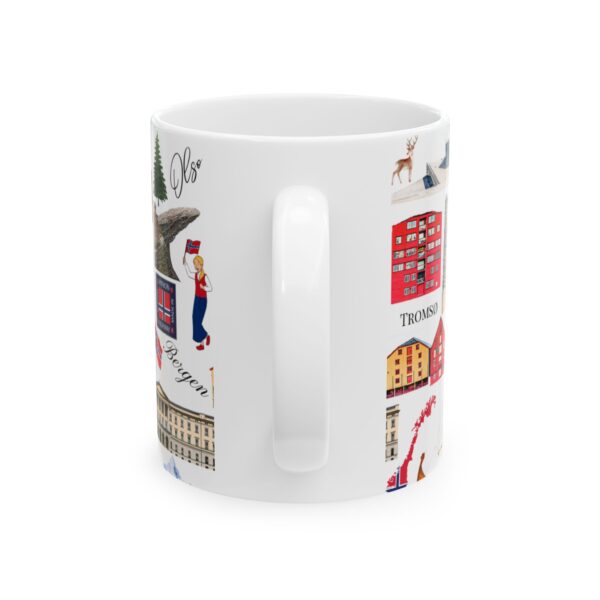 Norway Pattern coffee mug