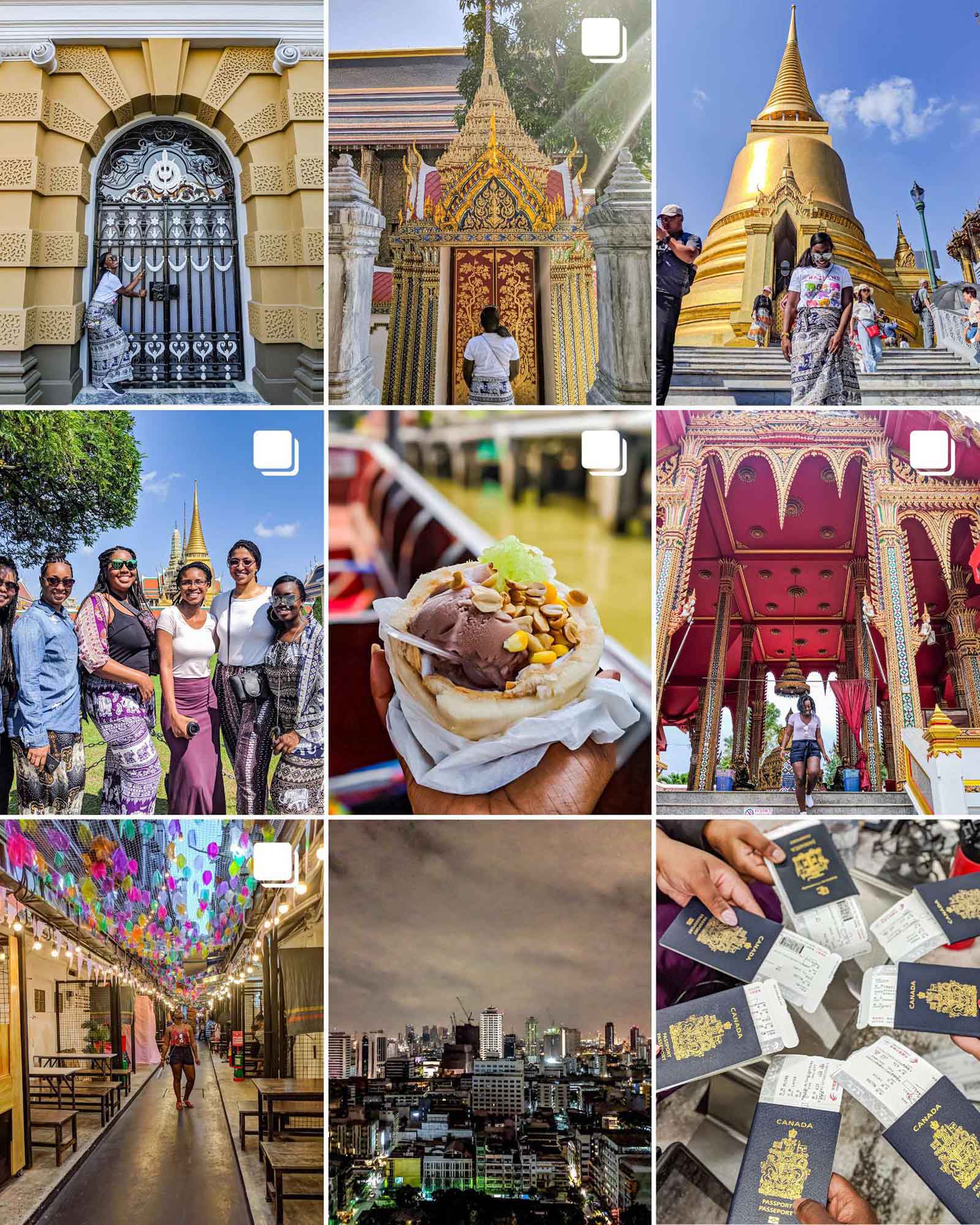 Bangkok Thailand travel memories