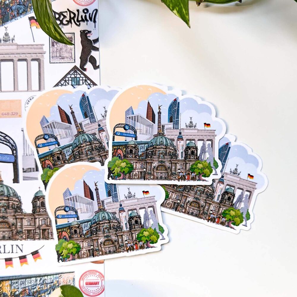 Berlin Landmark Sticker