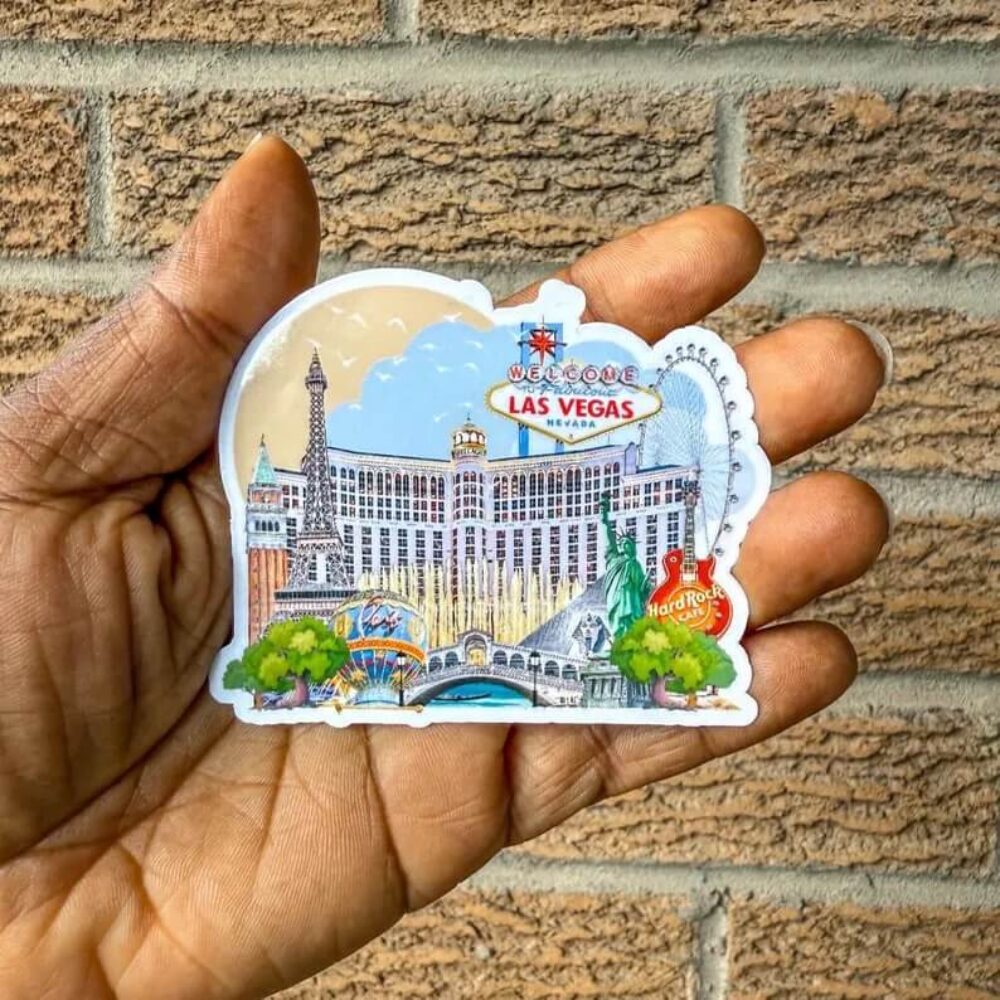 Las Vegas Landmark Sticker