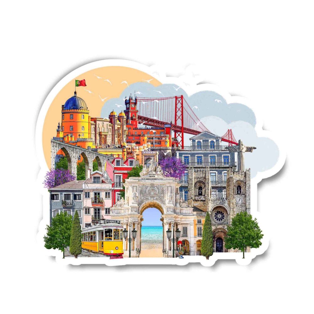 Lisbon sticker Lisbon Sticker