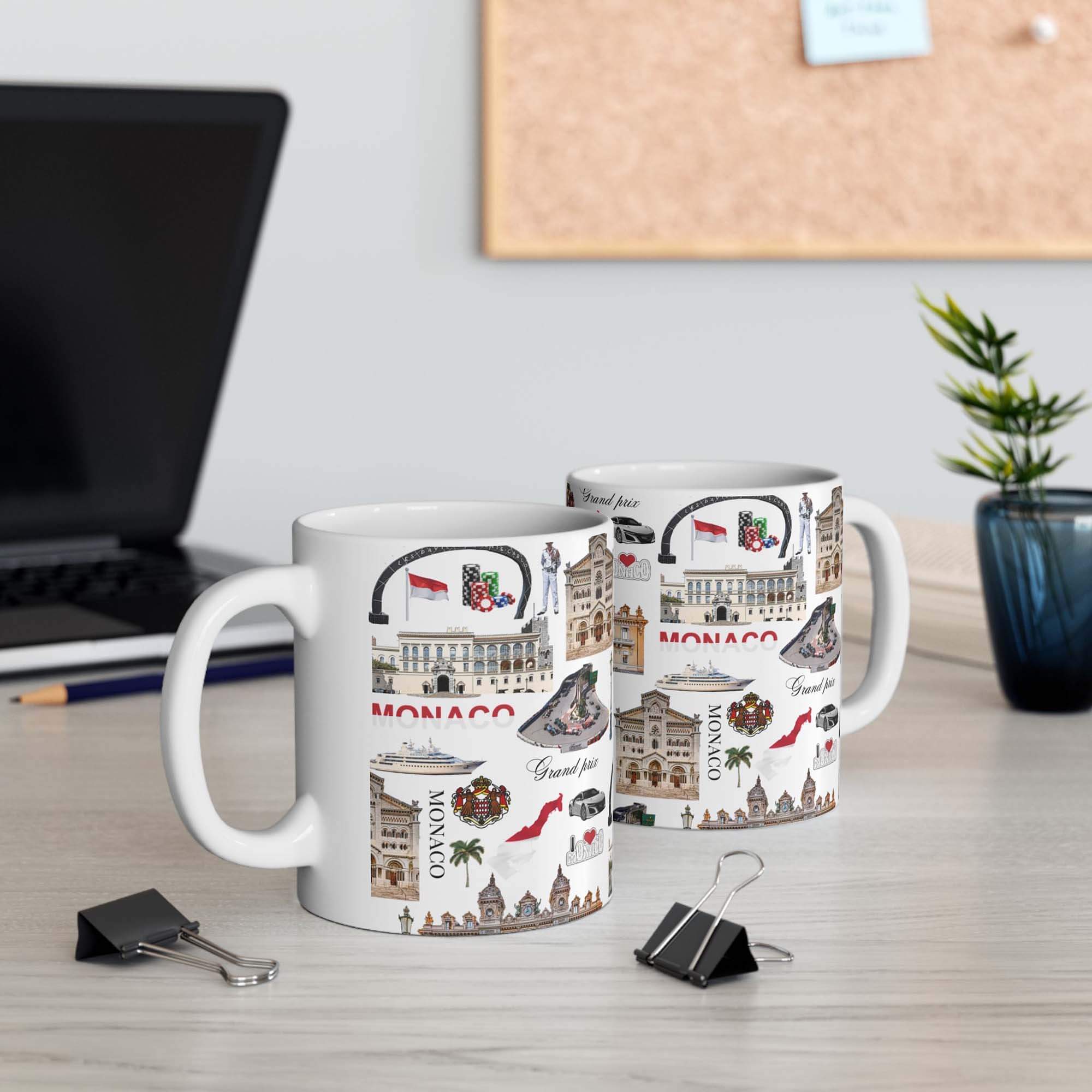 Monaco Pattern Coffee mug - Image 3