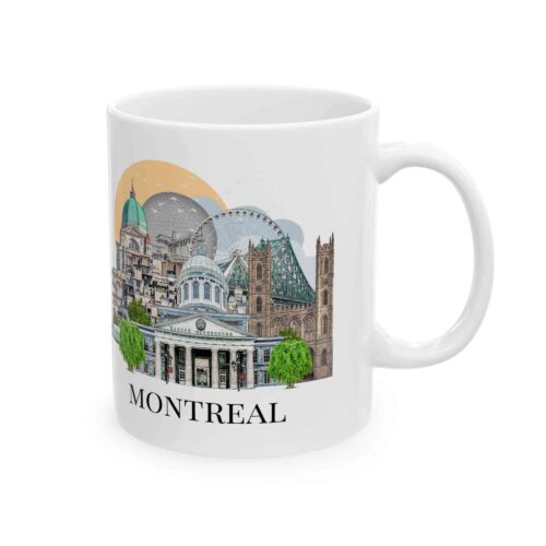 Montreal landmark mug