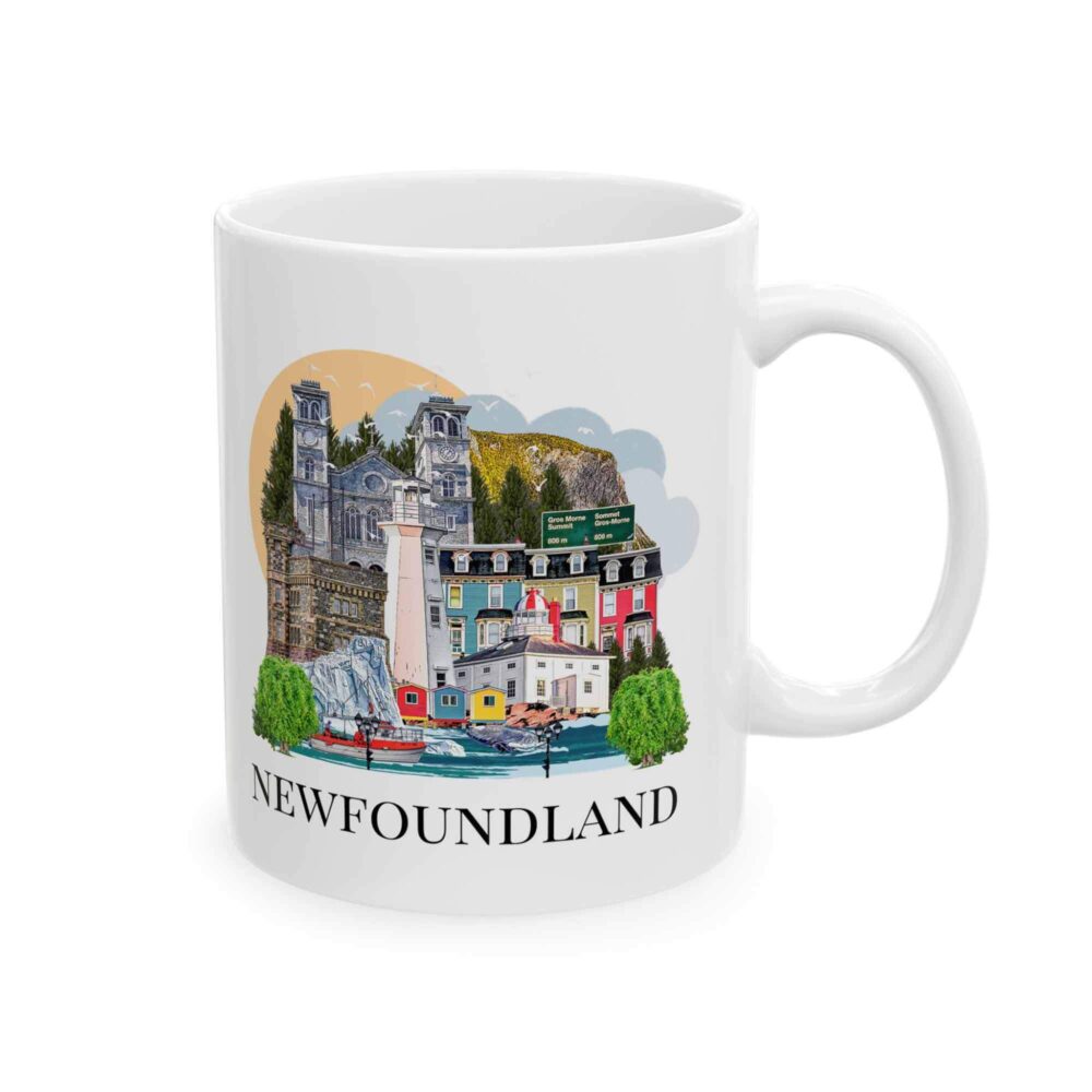 Newfoundland coffee mug Newfoundland Landmark mug