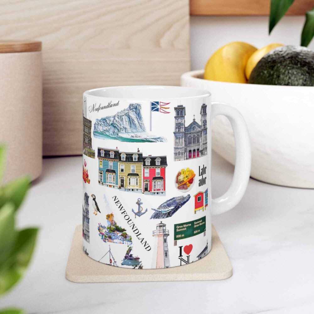 Newfoundland Pattern mug
