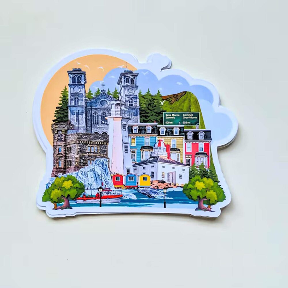 Newfoundland Landmark Sticker