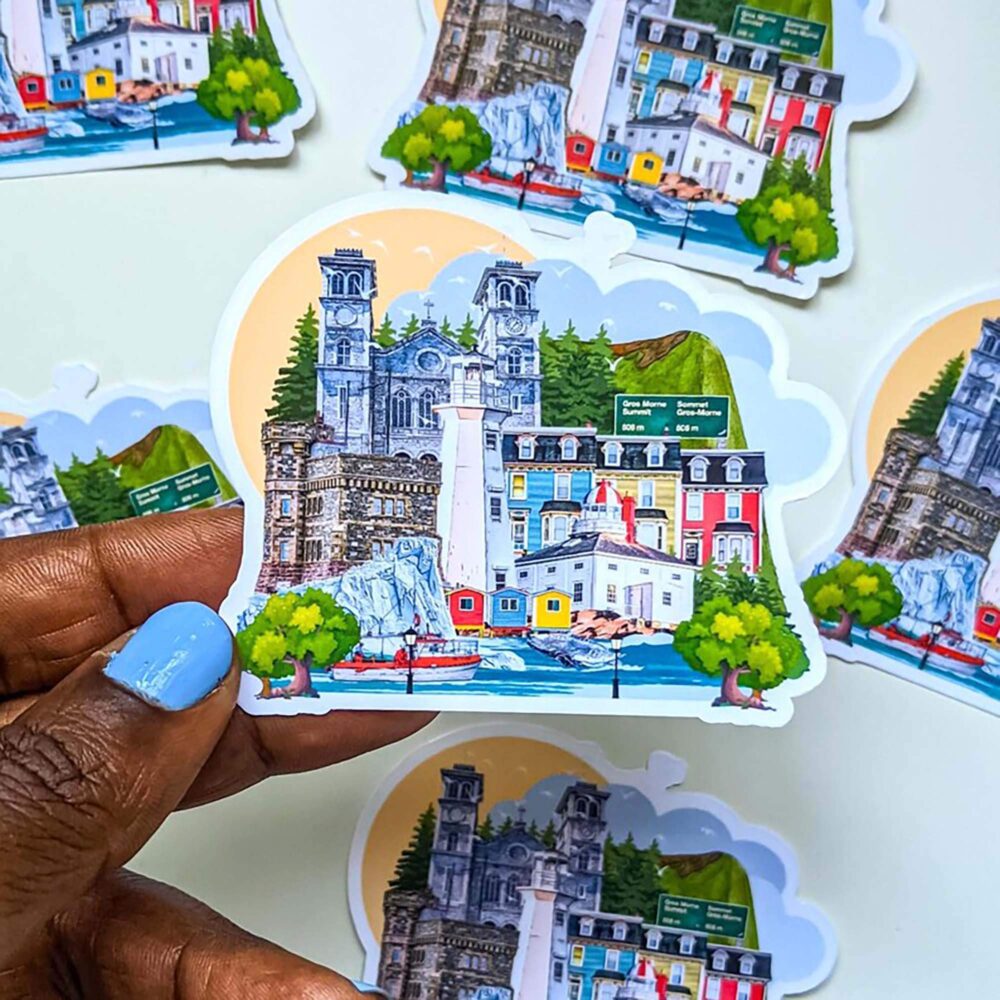 Newfoundland Landmark Sticker