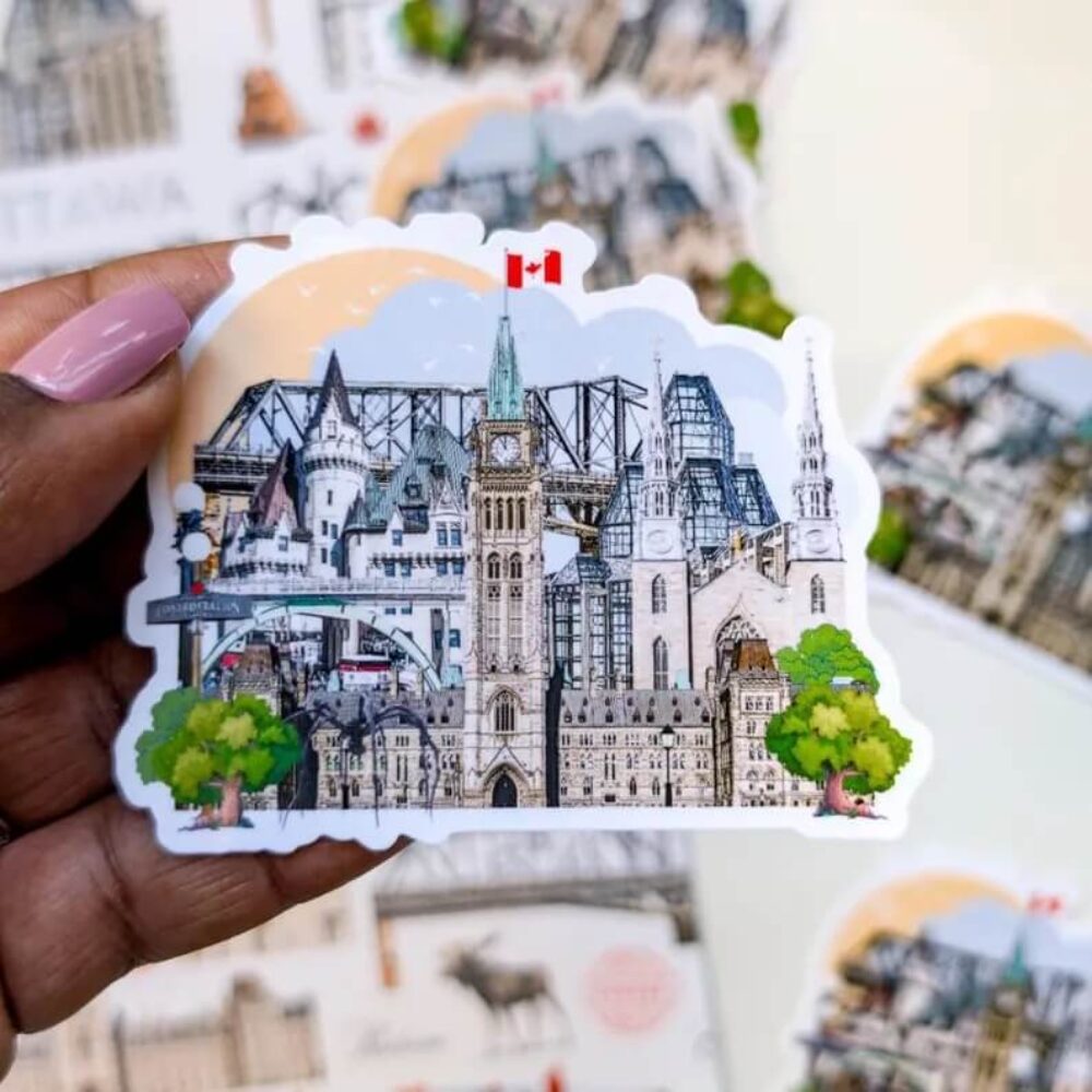 Ottawa Landmark Sticker