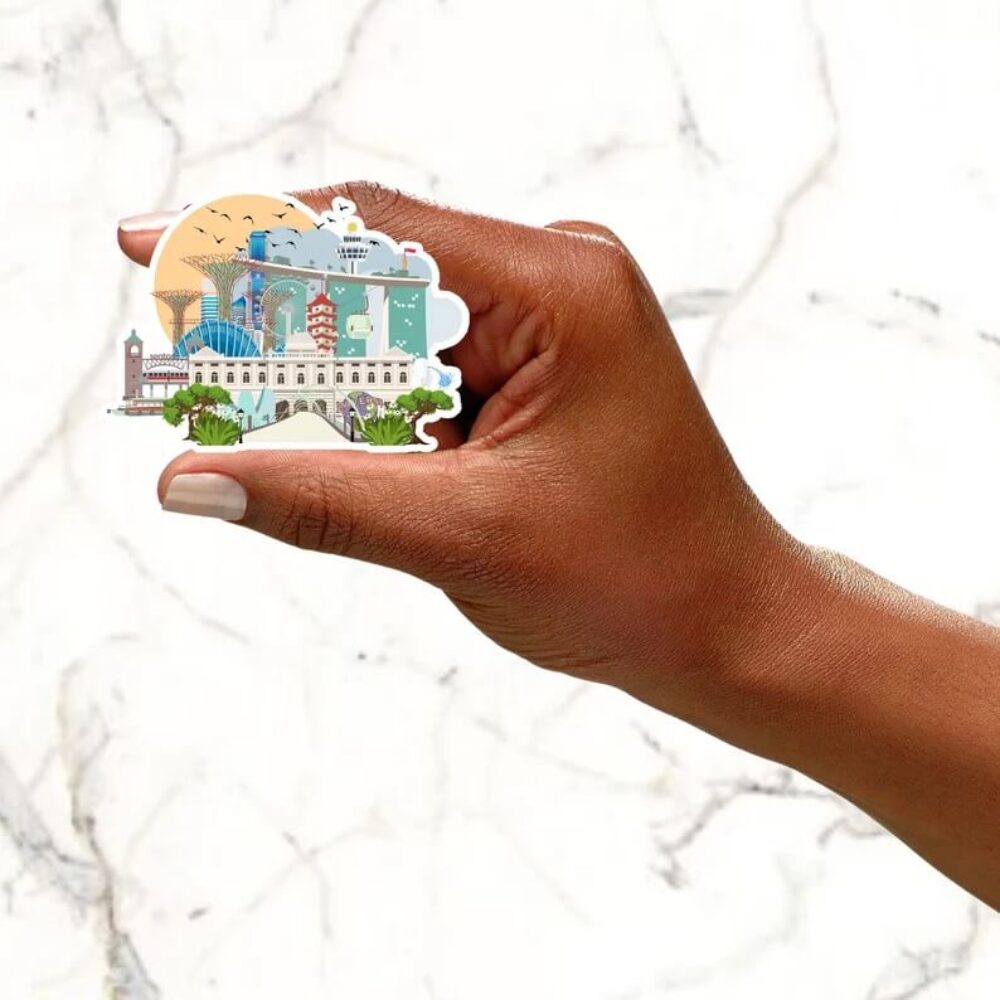 Singapore Landmark Sticker