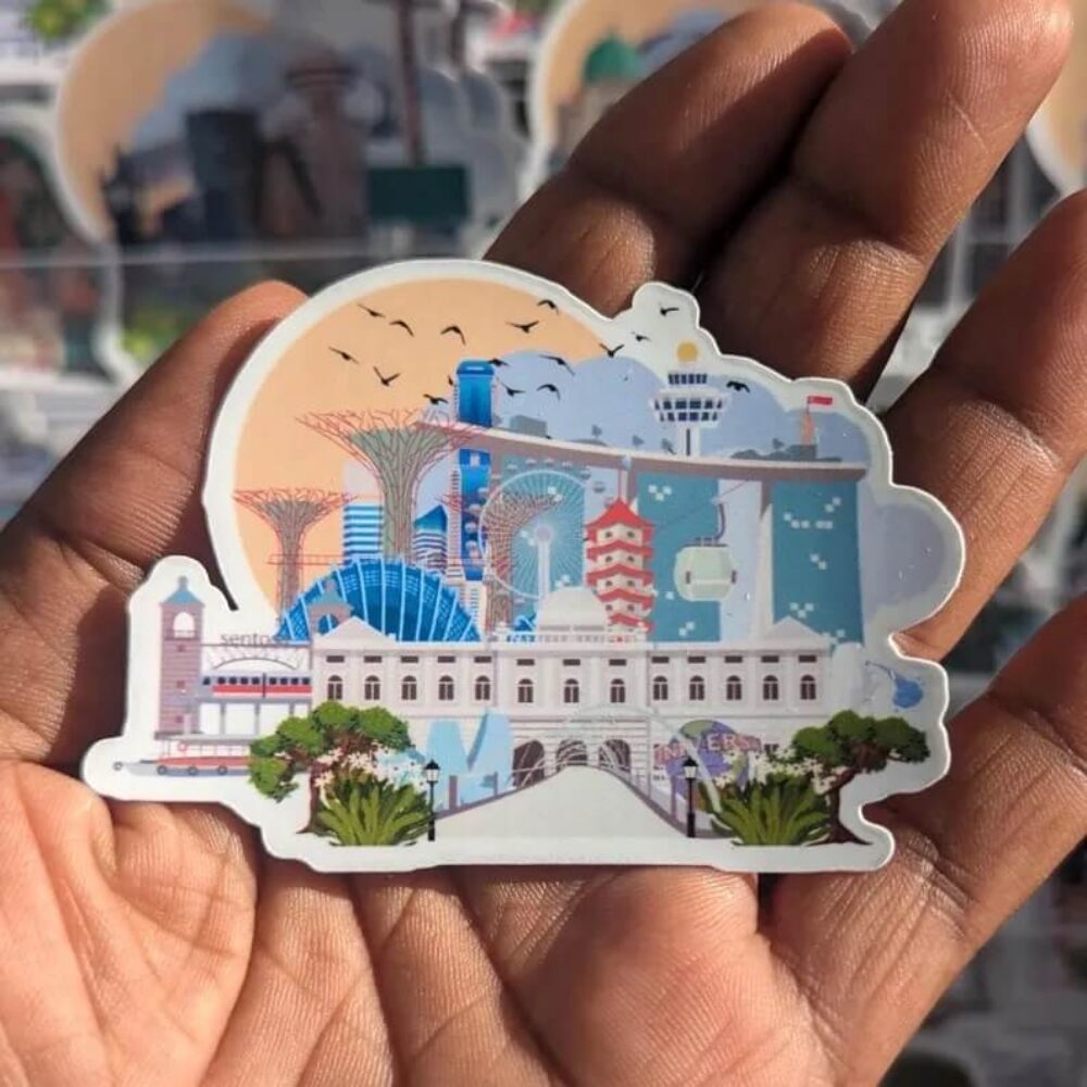Singapore Landmark Sticker
