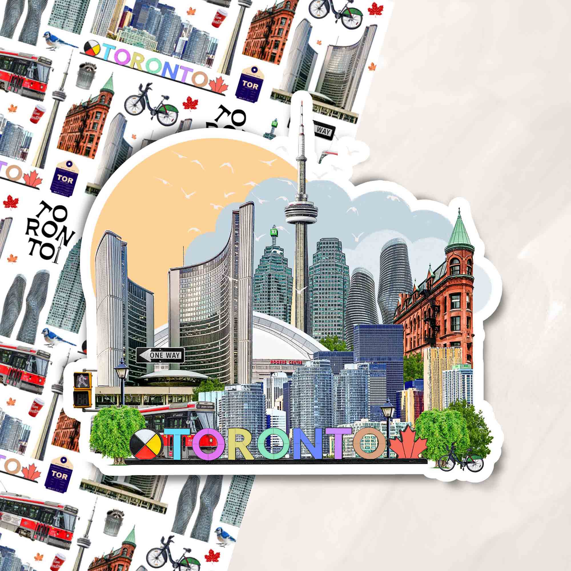 Toronto Landmark Sticker