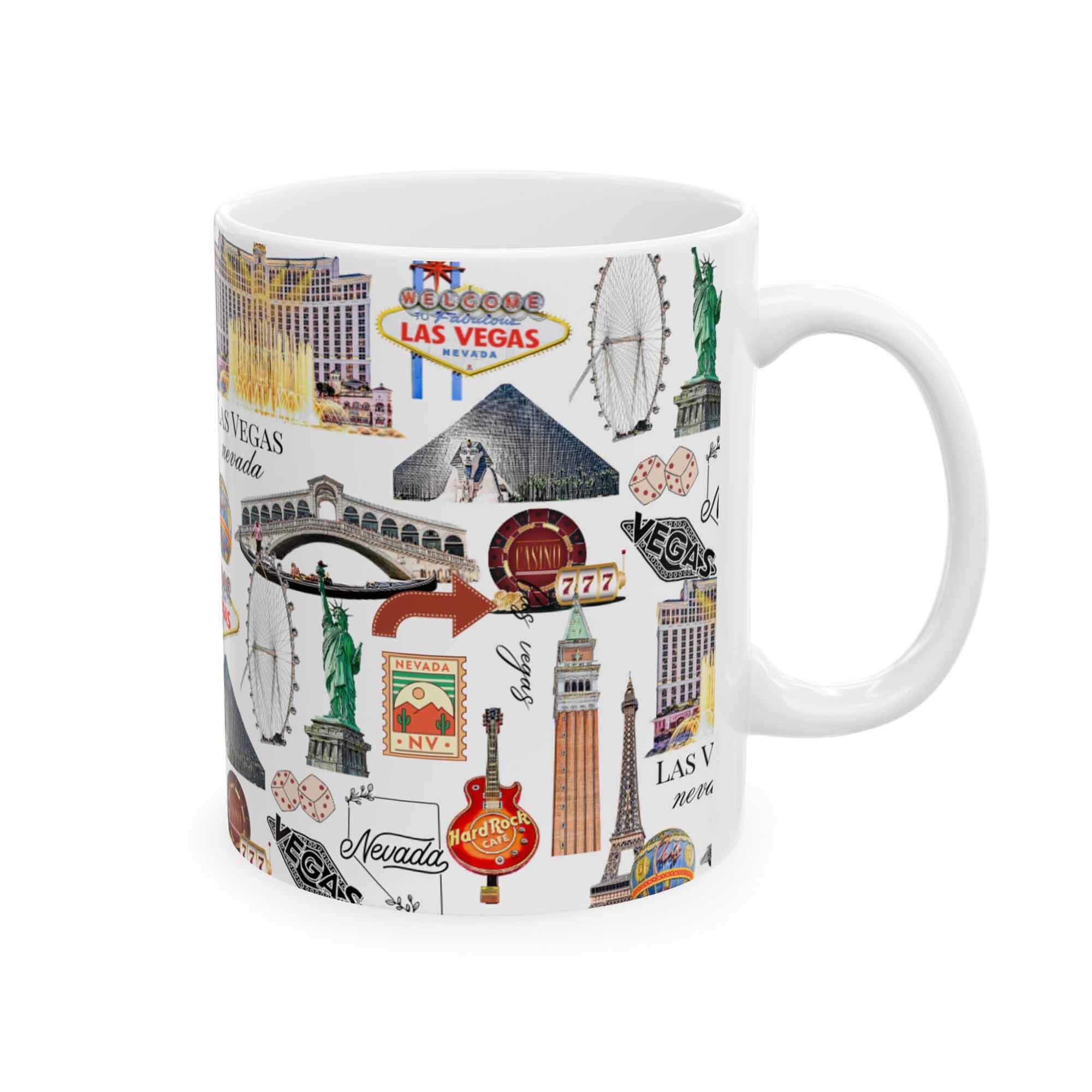Las Vegas Pattern mug