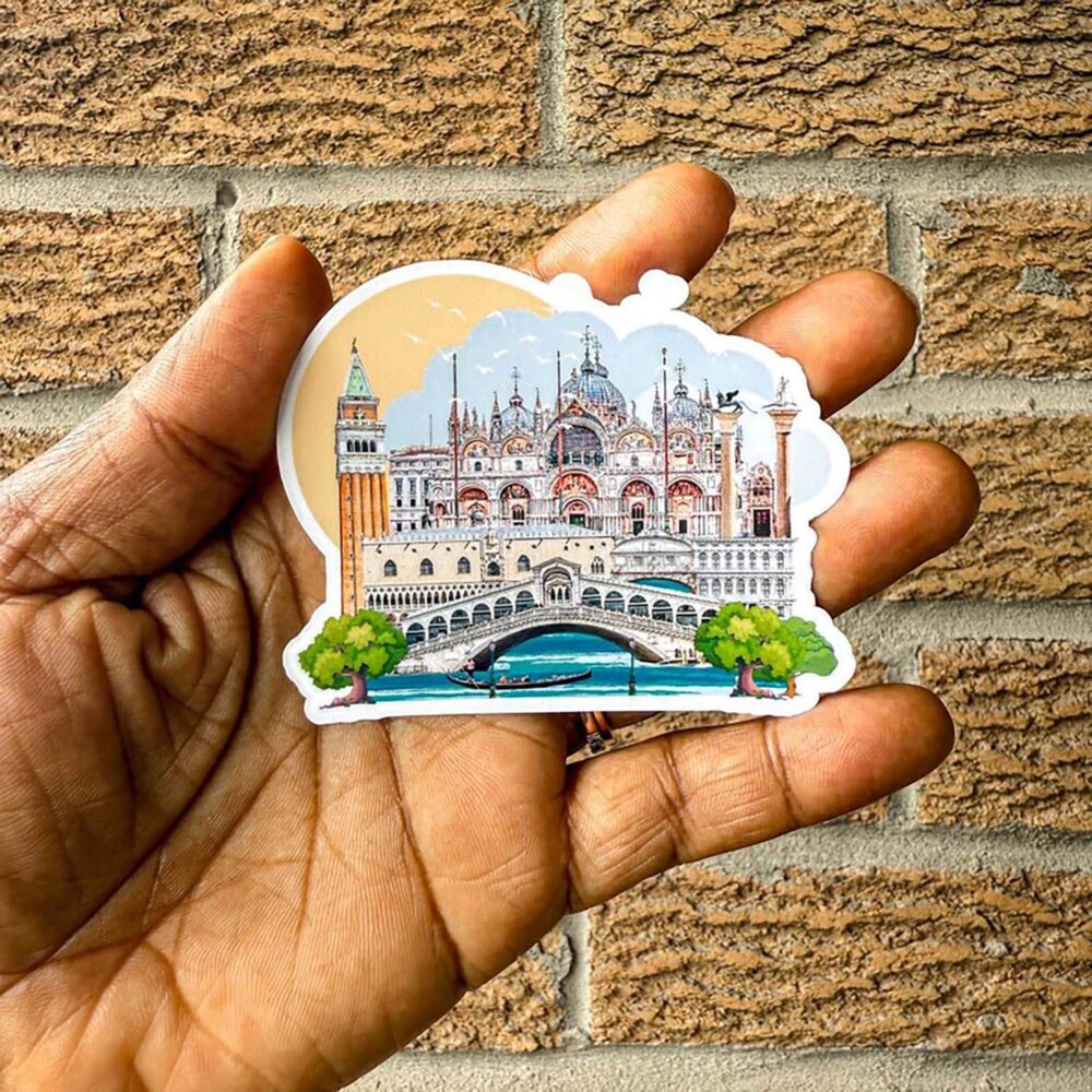 Venice Landmark Sticker