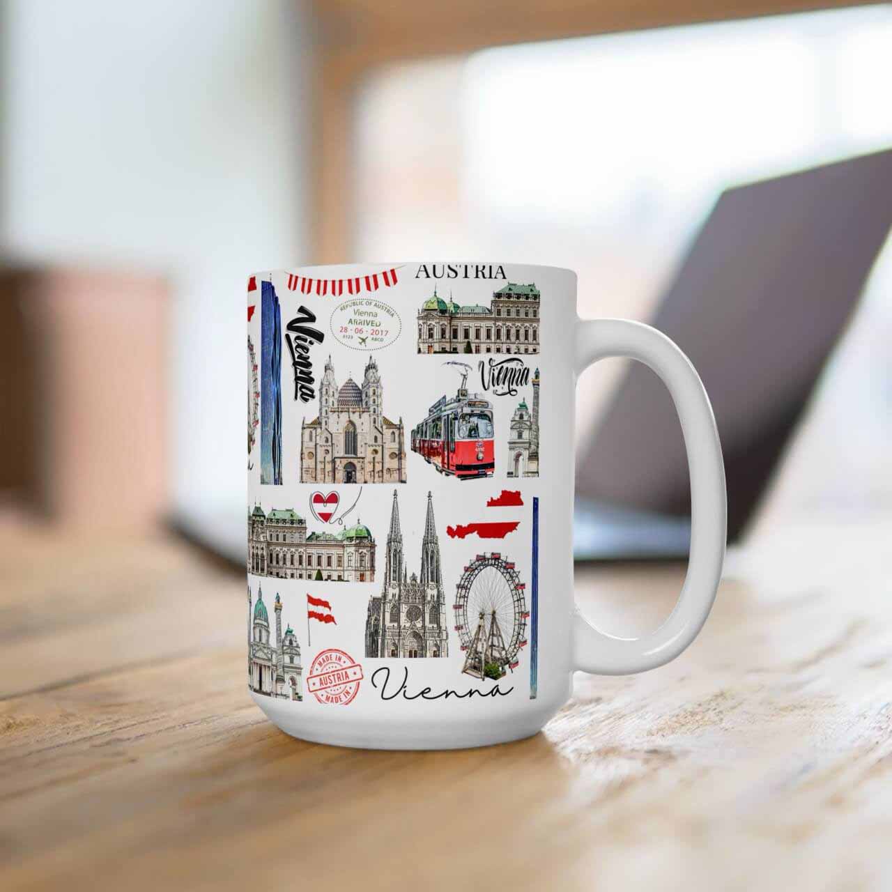 Vienna Pattern mug - Image 3