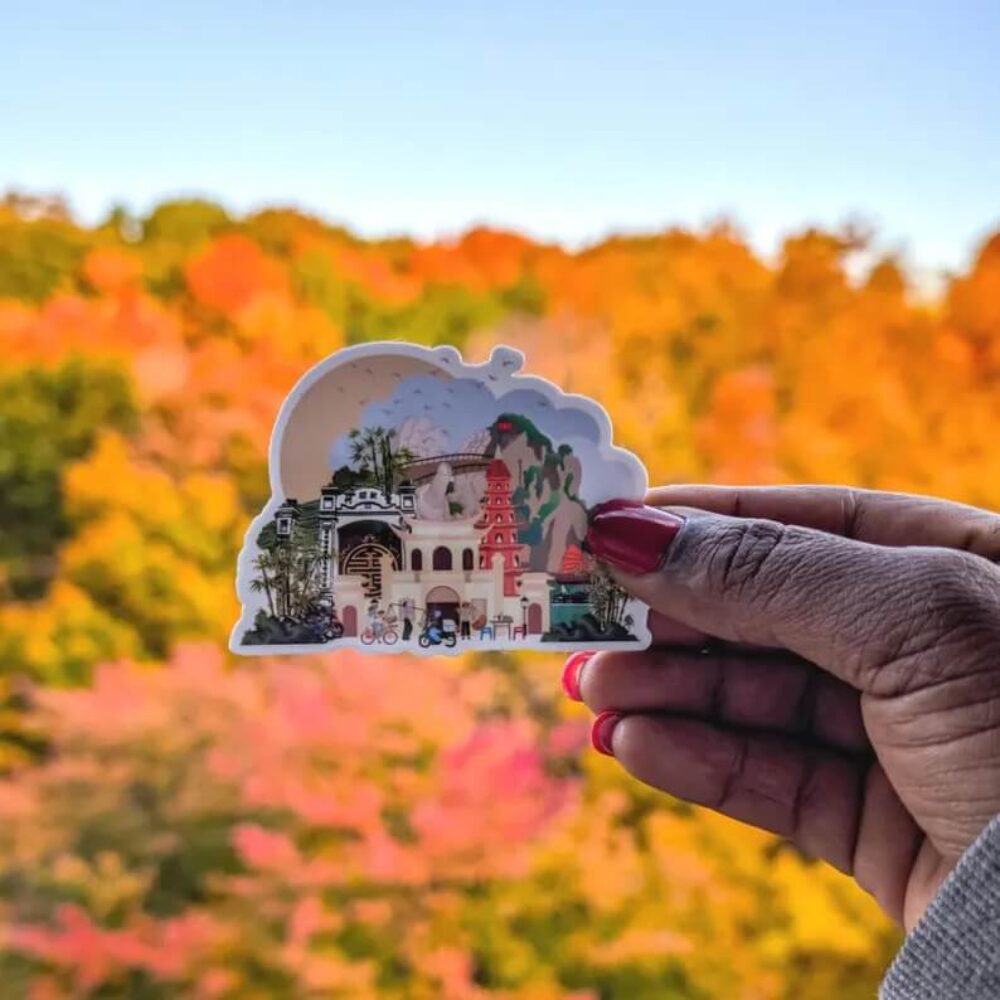 Vietnam Landmark Sticker