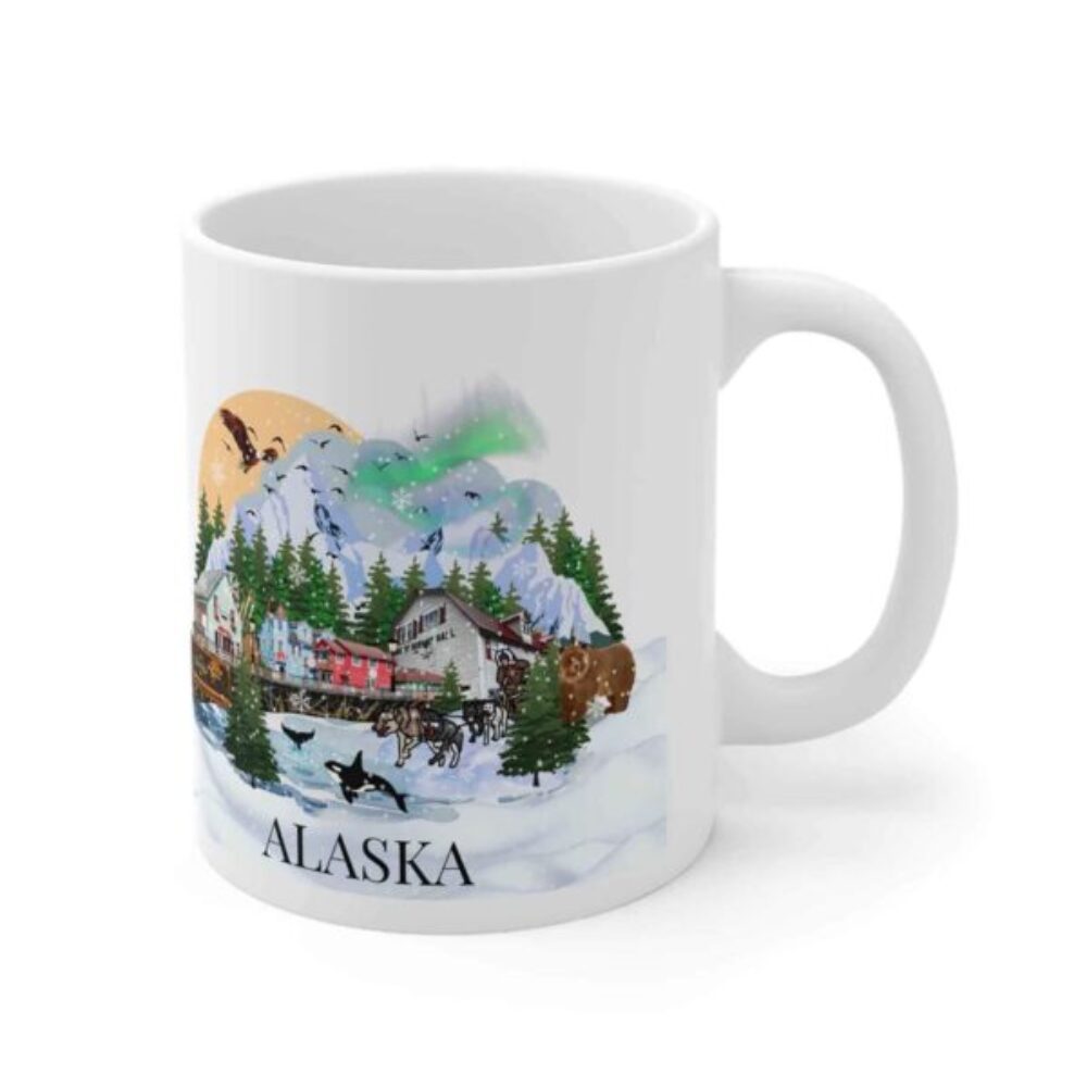 Alaska coffee mug Alaska Landmark mug