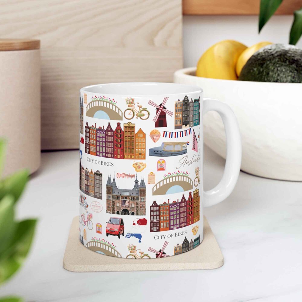Amsterdam Pattern mug