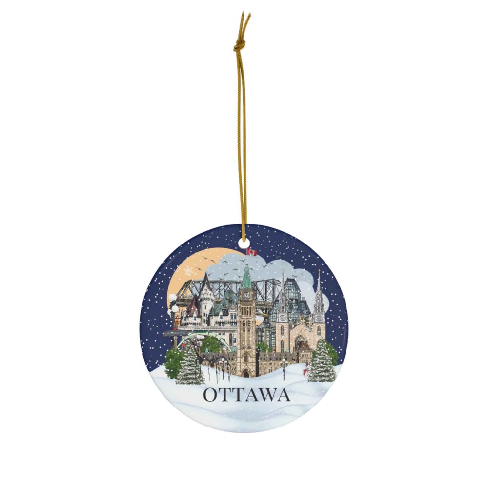 Ottawa Christmas ornament