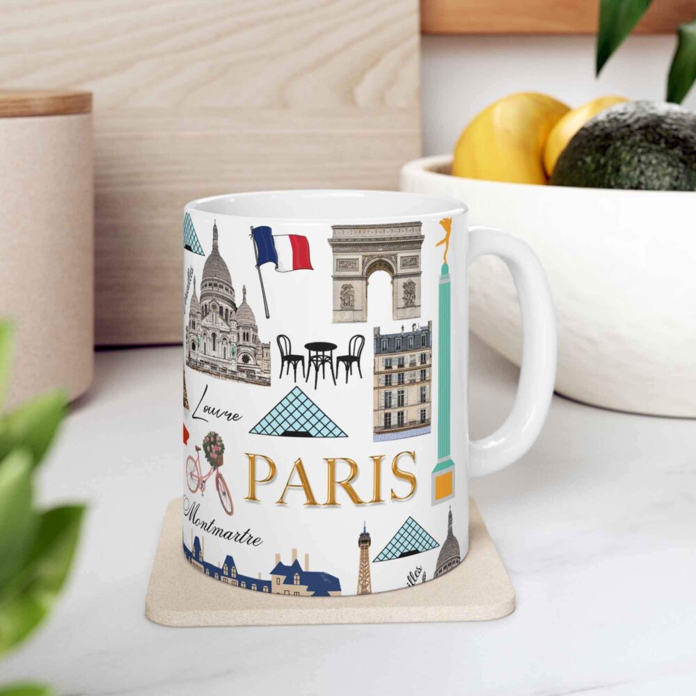 Paris Pattern mug